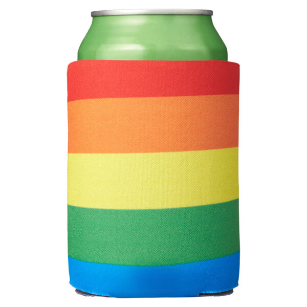 b.free Rainbow Pride Folding Can Cooler Thumbnail