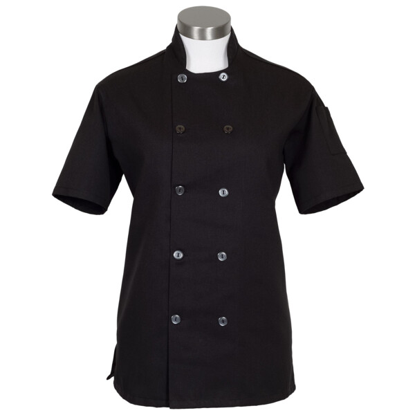 Women's Short Sleeve Chef Coat Thumbnail