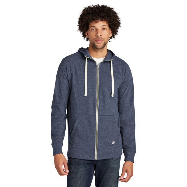 ® Sueded Cotton Blend Full Zip Hoodie Thumbnail
